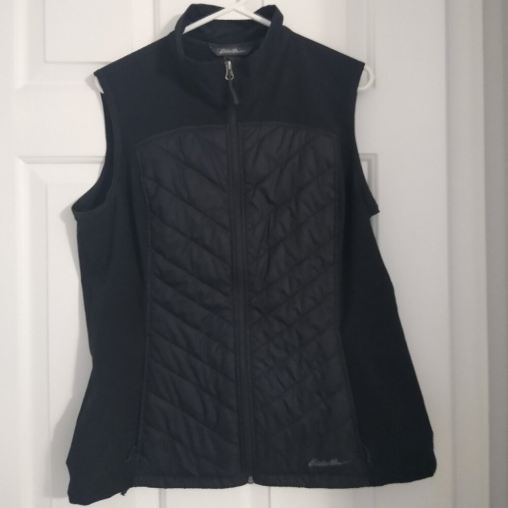 Eddier Bauer Women's Black Insulated Vest